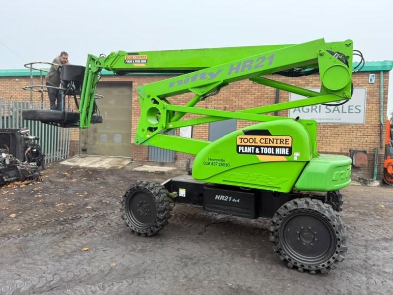 NIFTYLIFT HR21D 4X4 ARTICULATED BOOMLIFT*YEAR 2014*VIDEO*