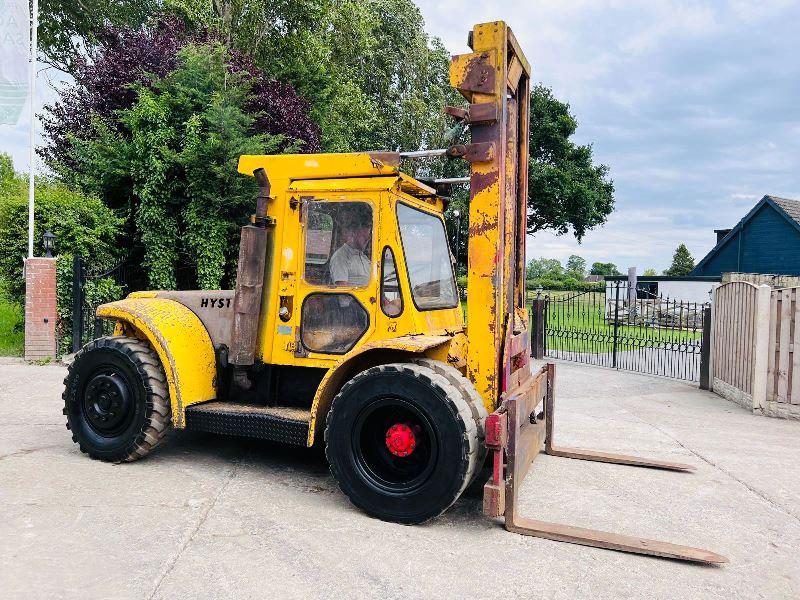 HYSTER H165E DIESEL FORKLIFT C/W 2 STAGE MAST