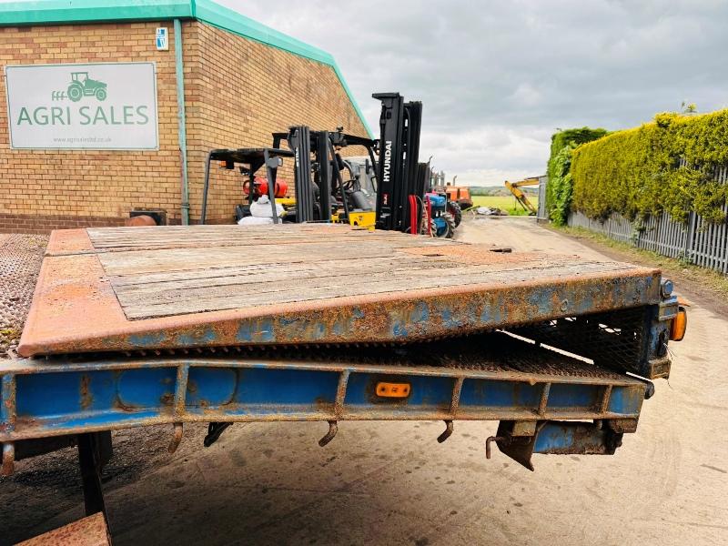 VOLVO FM7-12 FLAT BED LORRY*C/W PALFINGER PK23080 CRANE*VIDEO*