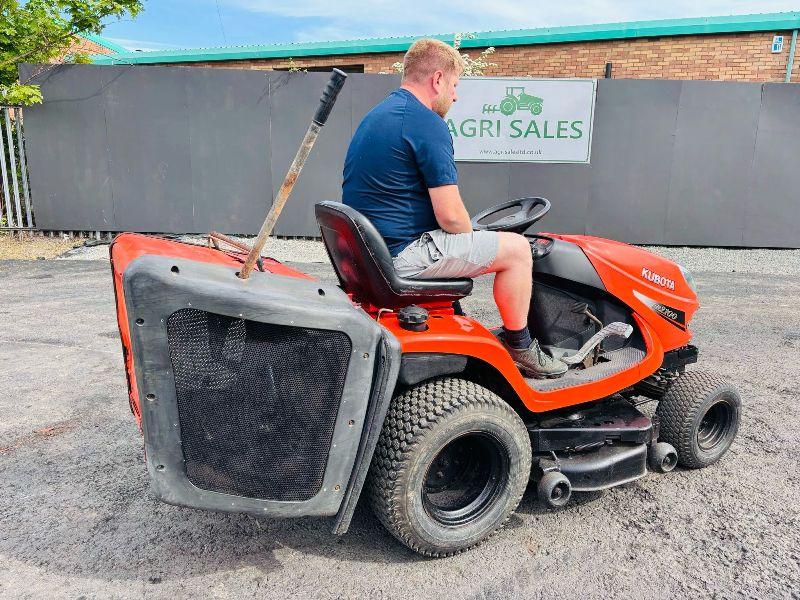 KUBOTA GR2100 LAWNMOWER*READING 489 HOURS*VIDEO*