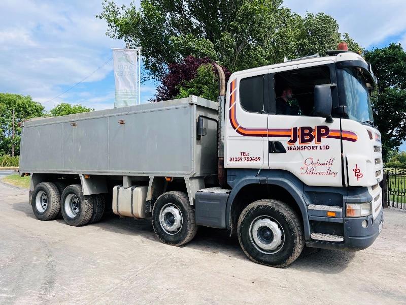 SCANIA R420 DOUBLE DRIVE TIPPER *YEAR 2008* C/W MANUAL GEAR BOX *VIDEO*