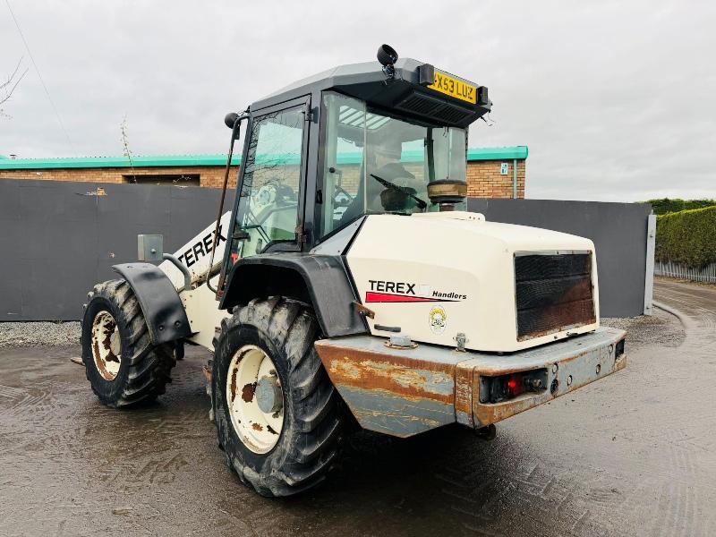 TEREX T250 WHEELED LOADER*C/W PALLET TINES*VIDEO*