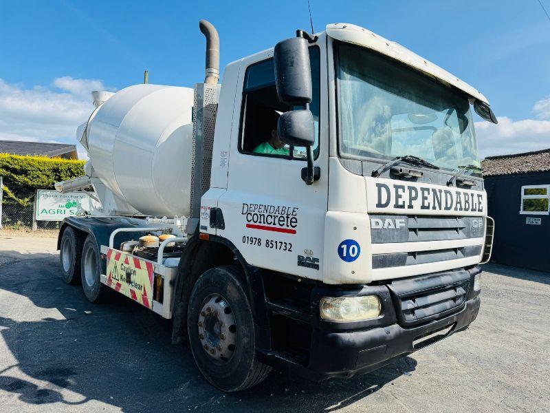DAF CF75.310 E CONCRETE TRUCK *C/W MANUAL GEARBOX*VIDEO*