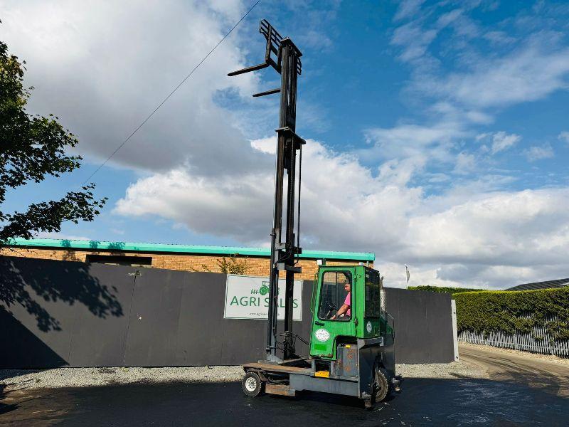 COMBILIFT C4500 DIESEL TRUCK MOUNTED FORKLIFT*C/W FORK POSITIONER*VIDEO*