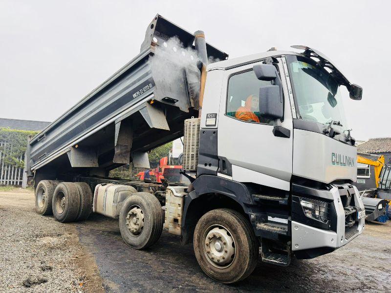 RENAULT K430 8X4 TIPPER LORRY*YEAR 2014*VIDEO*
