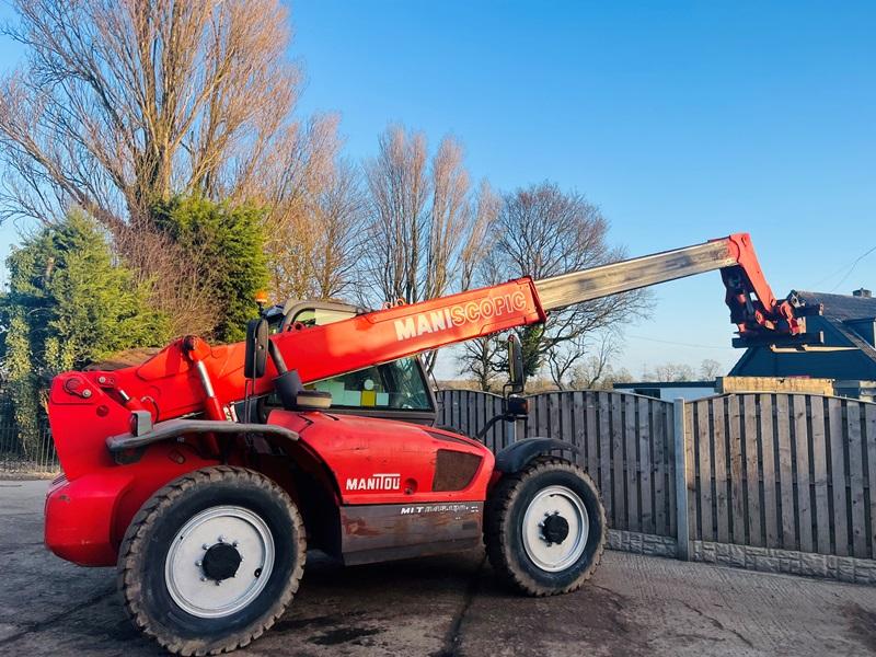 MANITOU MLT845-120 4WD TELEHANDLER C/W PALLET TINES *VIDEO*