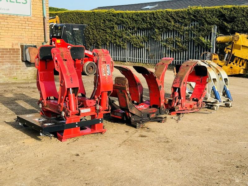 AURAMO/ CASCADE HYDRAULIC BAIL GRABS*CHOICE OF 4*VIDEO*