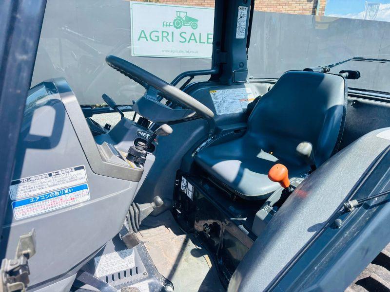 ISEKI TGS25C HALF TRACK COMPACT TRACTOR*READING 942 HOURS*VIDEO*