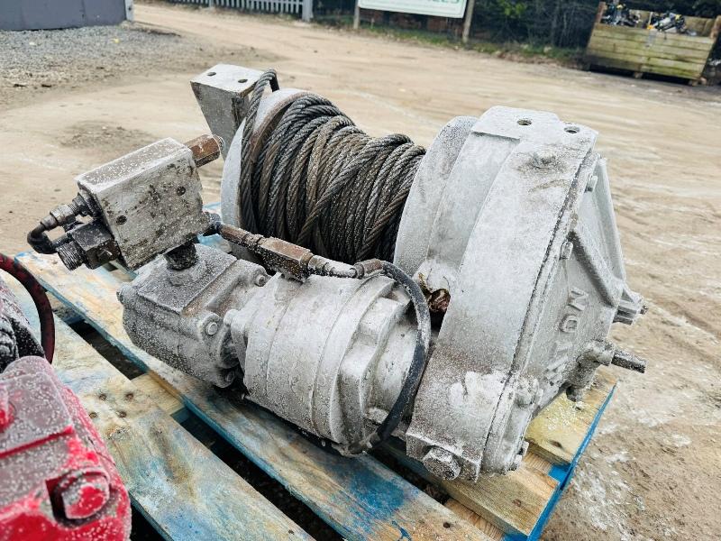 BOUGHTON HYDRAULIC WINCH X2*VIDEO*