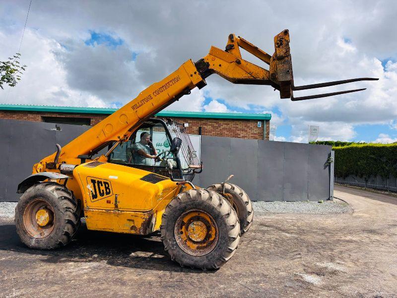 JCB 530-70 TELEHANDLER*C/W PALLET TINES*VIDEO*