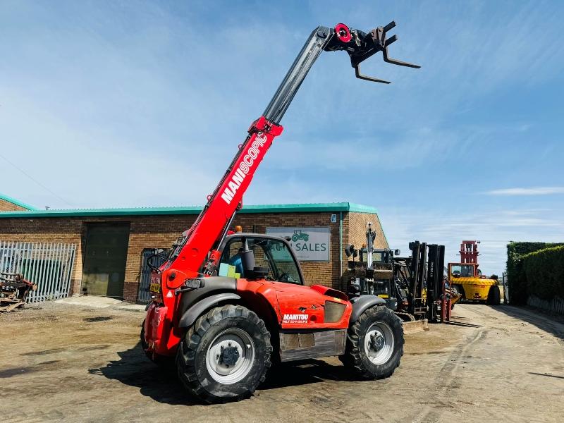 MANITOU MLT 634-120PS ELITE TELEHANDLER*4096 HOURS*YEAR 2014*VIDEO*
