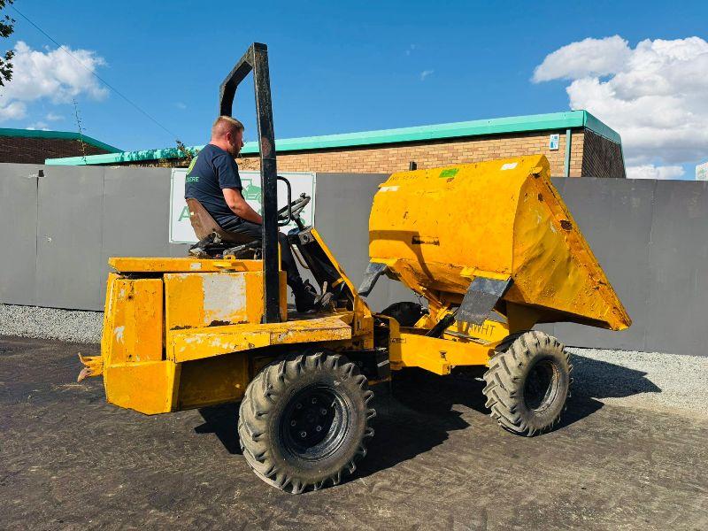 THWAITES 7000 STRAIGHT TIP DUMPER*C/W SAFETY FRAME*VIDEO*