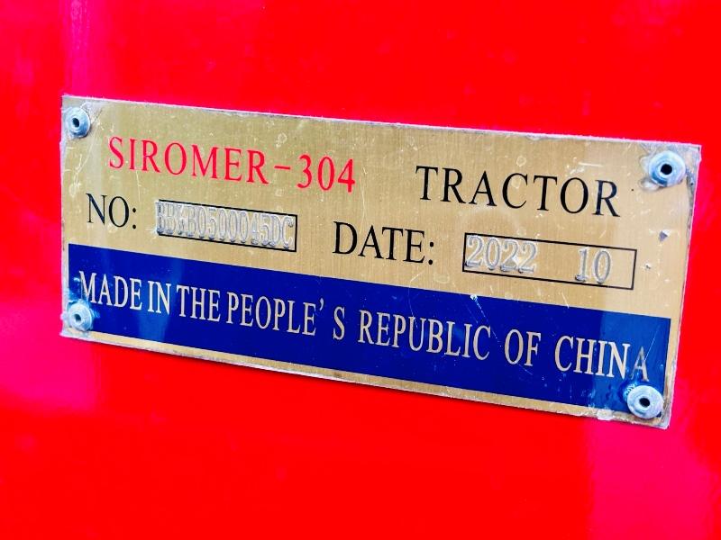  BRAND NEW SIROMER 304 4WD TRACTOR WITH LOADER & BACK ACTOR YEAR 2023 *VIDEO*