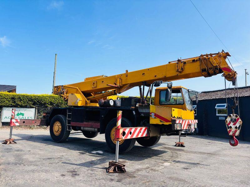 LIEBHERR LTM 1025 LTM MOBILE CRANE*C/W HYDRAULIC SUPPORT LEGS*VIDEO*