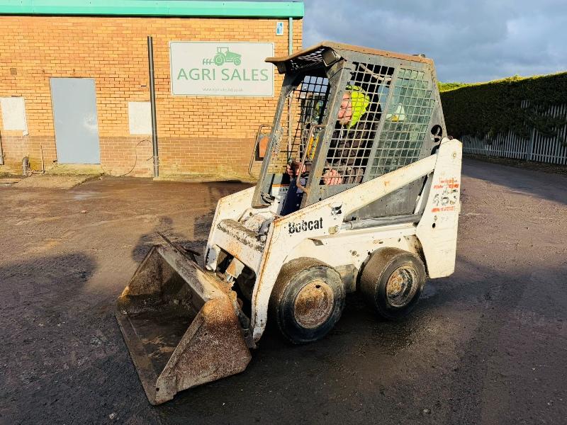 BOBCAT 463 WHEELED SKIDSTEER*C/W BUCKET*VIDEO*