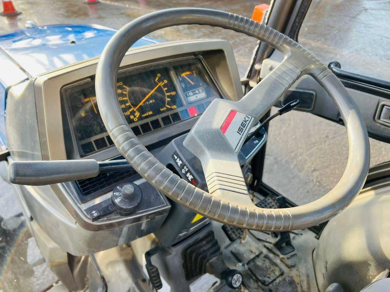 ISEKI TG21 4WD COMPAC TRACTOR * 1162 HOURS * C/W REAR LINKAGE 