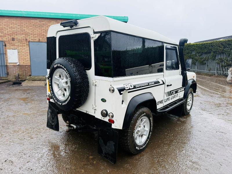 LAND ROVER DEFENDER 90*C/W TD5 ENGINE*12 MONTHS TEST*VIDEO*