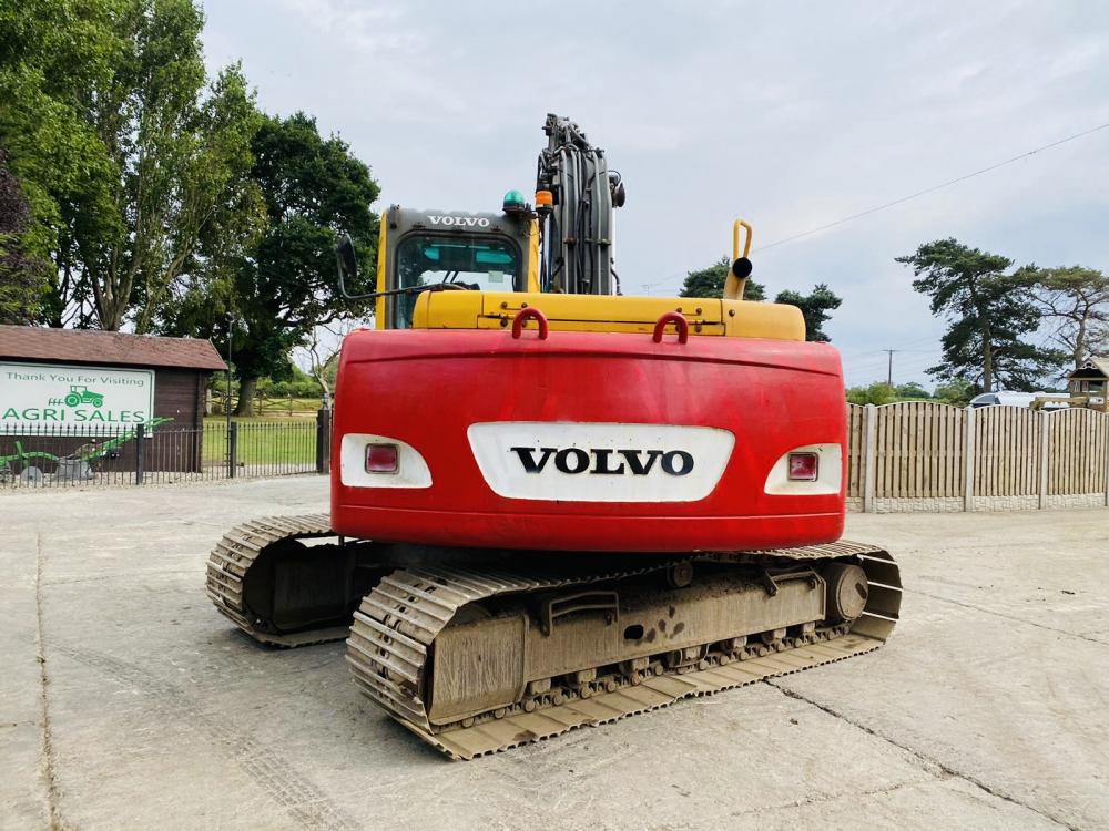 VOLVO EC140BLC TRACKED EXCAVATOR C/W QUICK HITCH & BUCKET * VIDEO * 