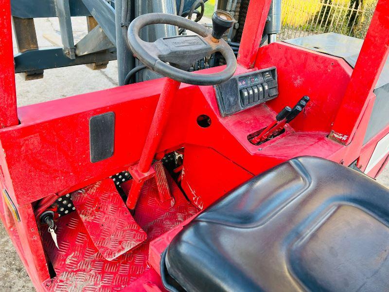 KOOIAAP FORK TRUCK C/W KUBOTA ENGINE & HYDRAULIC PUSH OUT HEAD STOCK *VIDEO*