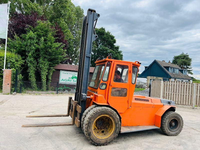 MATBRO 4.5 TON DIESEL FORKLIFT C/W 2 STAGE MAST 