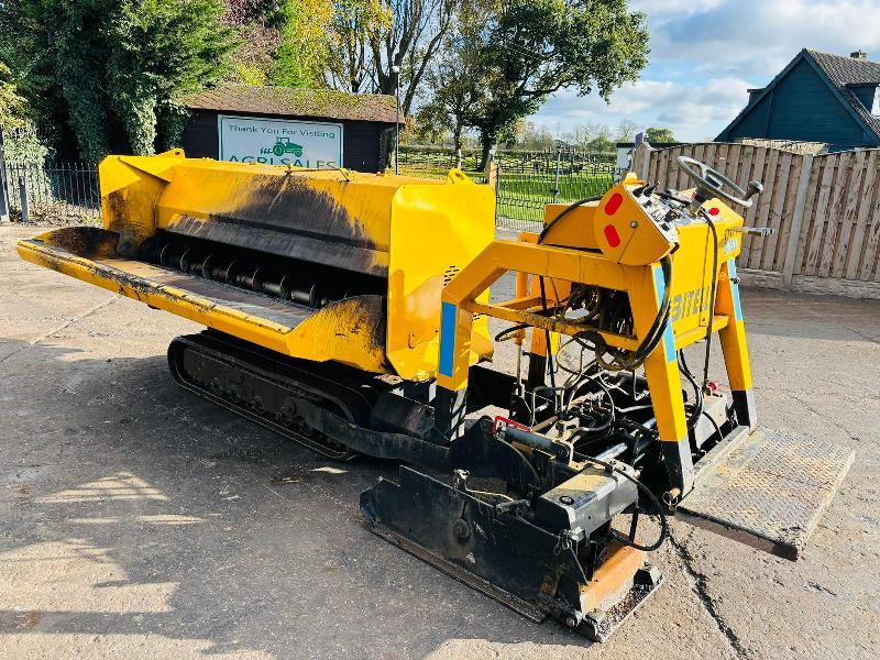 BITELLI BB611 TRACKED ASHPELT PAVER C/W 360 DEGREE SLEW HOPPER *VIDEO*