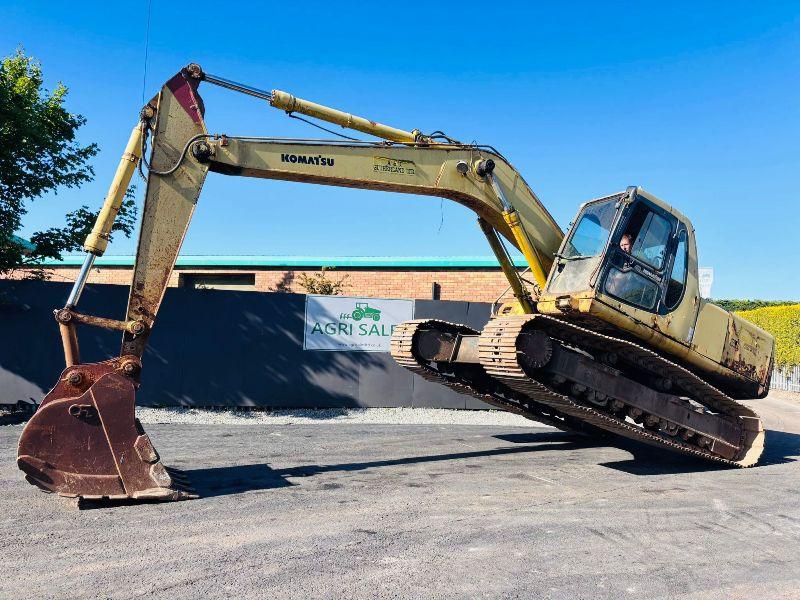 KOMATSU PC210LC-6 TRACKED EXCAVATOR *C/W BUCKET*VIDEO*