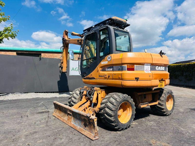 CASE WX125 WHEELED EXCAVATOR *C/W QUICK HITCH*VIDEO*