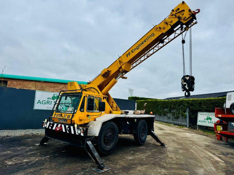 GROVE AP41.5 MOBILE CRANE*C/W HYDRAULIC SUPPORT LEGS*VIDEO*
