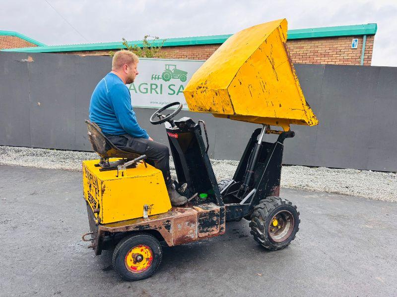 THWAITES 1 TONNE HIGH TIP DUMPER*VIDEO*