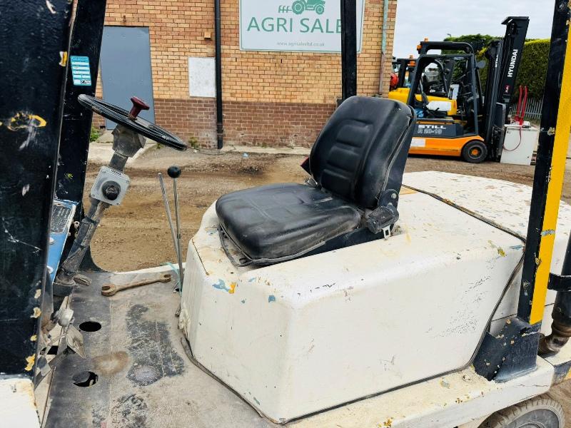 COVENTRY CLIMAX LTD DAQ2.5 1559 FORKLIFT*C/W PALLET TINES*VIDEO*