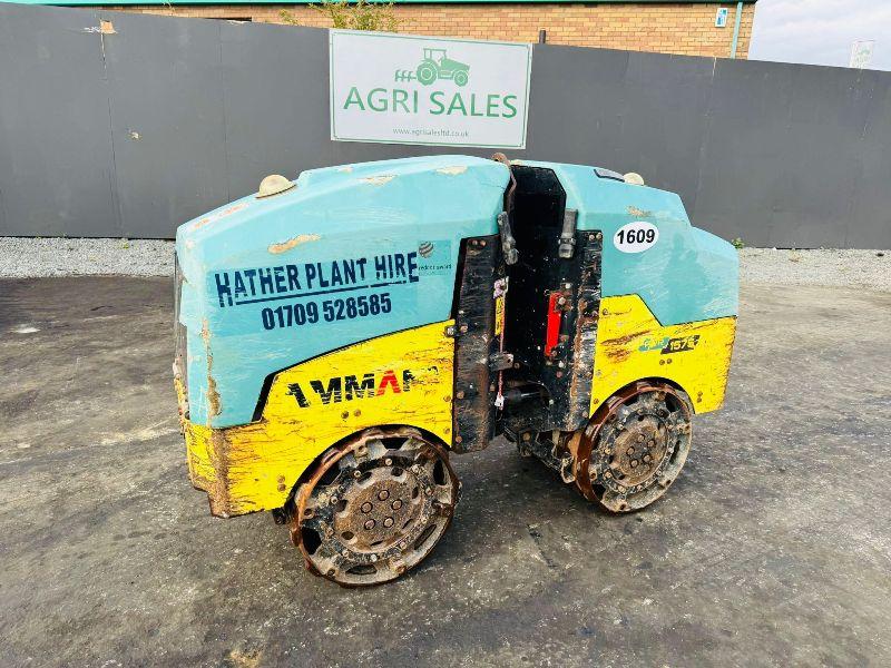 AMMANN ARR.1575 REMOTE CONTROL PADFOOT TRENCH ROLLER*YEAR 2019*VIDEO*