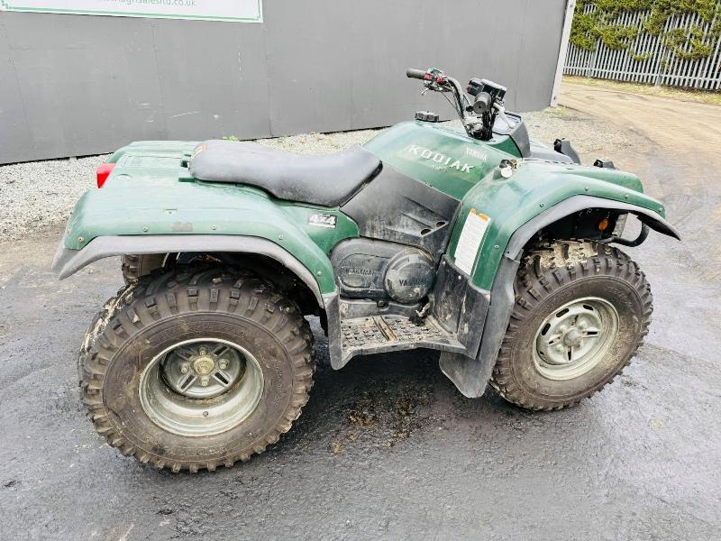 YAMAHA KODIAK 450 QUAD*SPARES AND REPAIRS*703 HOURS*VIDEO*