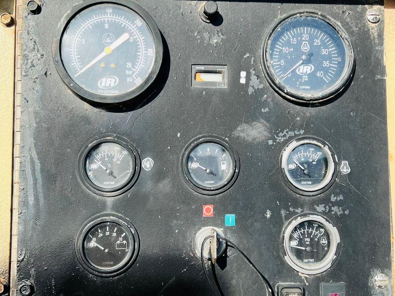 INGERSOL RAND 12235 850CFM TWIN AXLE COMPRESSOR C/W CUMMINS ENGINE 