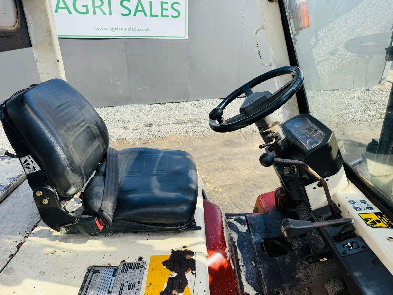 NISSAN A25 CONTAINER SPEC DIESEL FORKLIFT*C/W PALLET TINES*VIDEO*