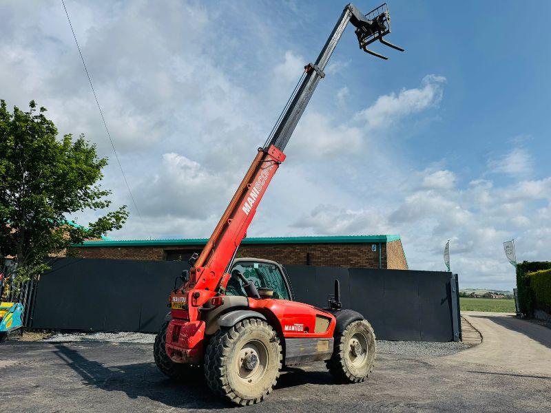 MANITOU MT932 4WD TELEHANDLER *C/W PALLET TINES*VIDEO*