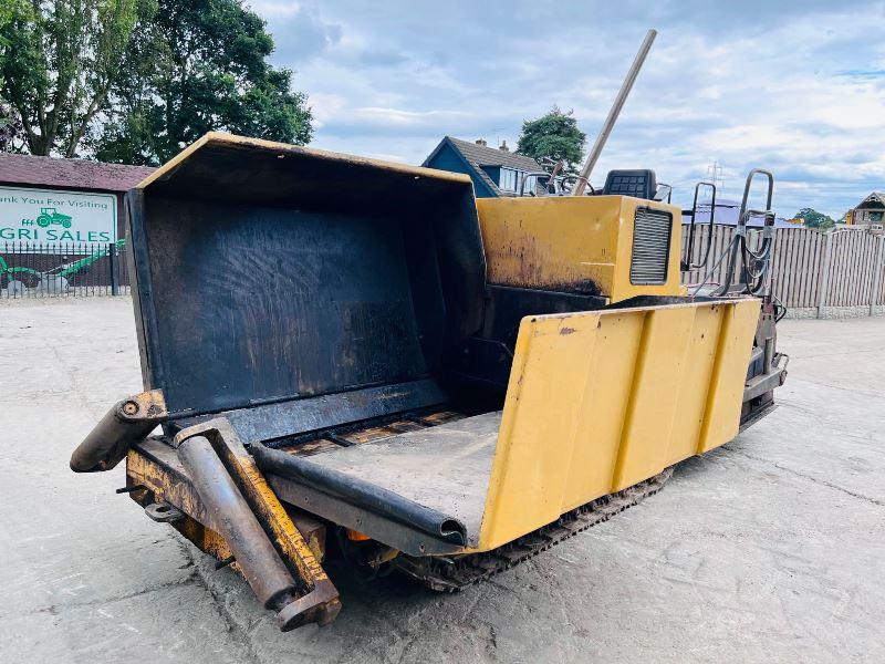 ABG TITAN 111 TRACKED TARMAC PAVER C/W DUAL CONTROL DRIVE *VIDEO*