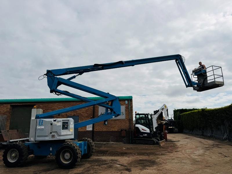 GENIE Z60 ARTICULATED TELESCOPIC BOOM LIFT*VIDEO*