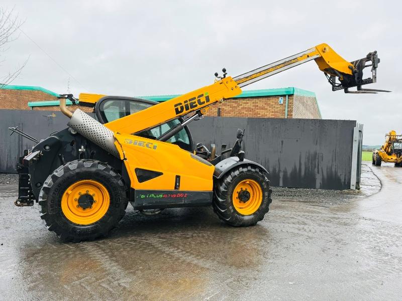 DIECI AGRI+ 40.7 VS EVO 2 TELEHANDLER*C/W PALLET TINES*YEAR 2020*VIDEO*