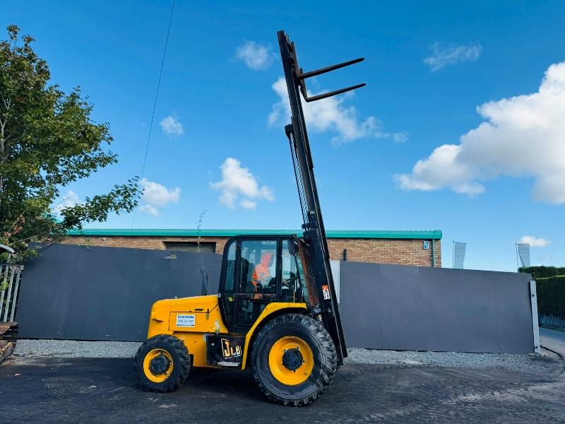 JCB 926 ROUGH TERRAIN 4WD FORKLIFT*3340 HOURS*YEAR 2008*VIDEO*