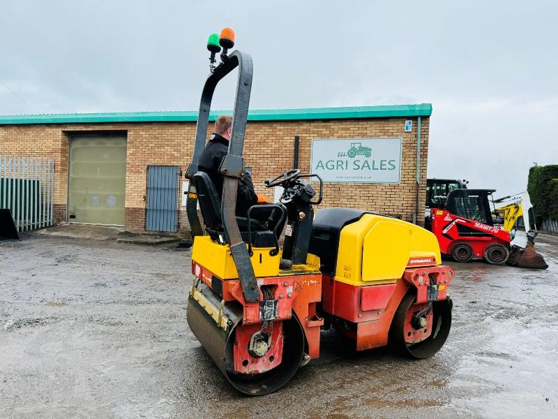 DYNAPAC CC1200 ROLLER*YEAR 2013*C/W KUBOTA ENGINE*VIDEO*