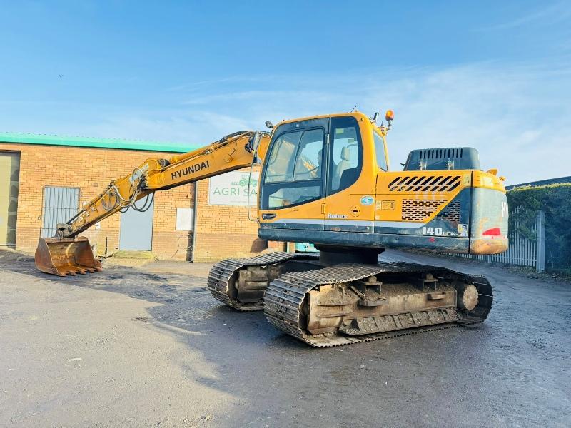 HYUNDAI ROBEX 140LCM-9A EXCAVATOR*C/W BUCKET*YEAR 2015*VIDEO*