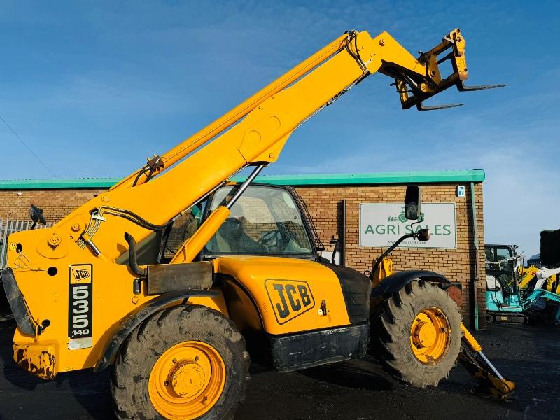 JCB 535-140 TELEHANDLER*C/W PALLET TINES*VIDEO*