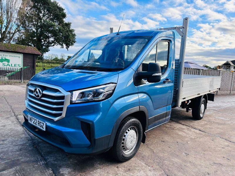 MAXUS DELIVER 9 DROP SIDE PICKUP *YEAR 2022* C/W 13FT ALUMINUM DROP SIDE BODY
