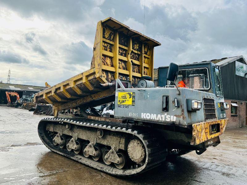 MOROOKA MST2300 TRACKED DUMPER (TRACKS NOT TURNING SPARE AND REPAIRS) *VIDEO*