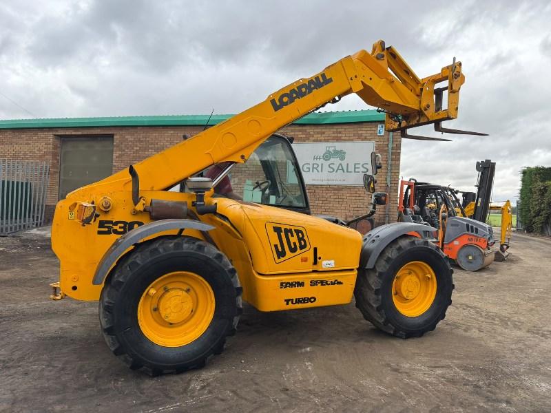 JCB 530-70 FARM SPECIAL TURBO*C/W PALLET TINES*VIDEO*