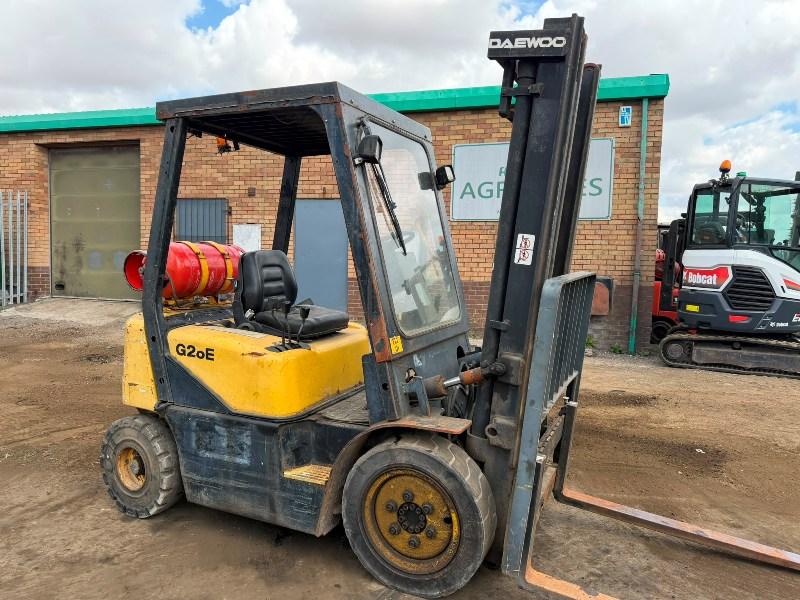 DAEWOO G20E-3 FORKLIFT*SPARES AND REPAIRS*VIDEO*