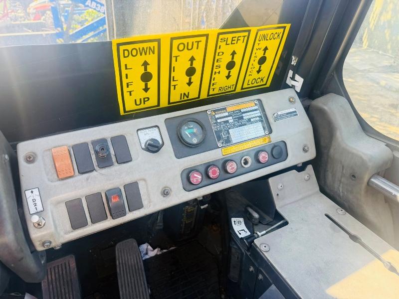 CATERPILLAR DP135N MASTED FORKLIFT*VIDEO*