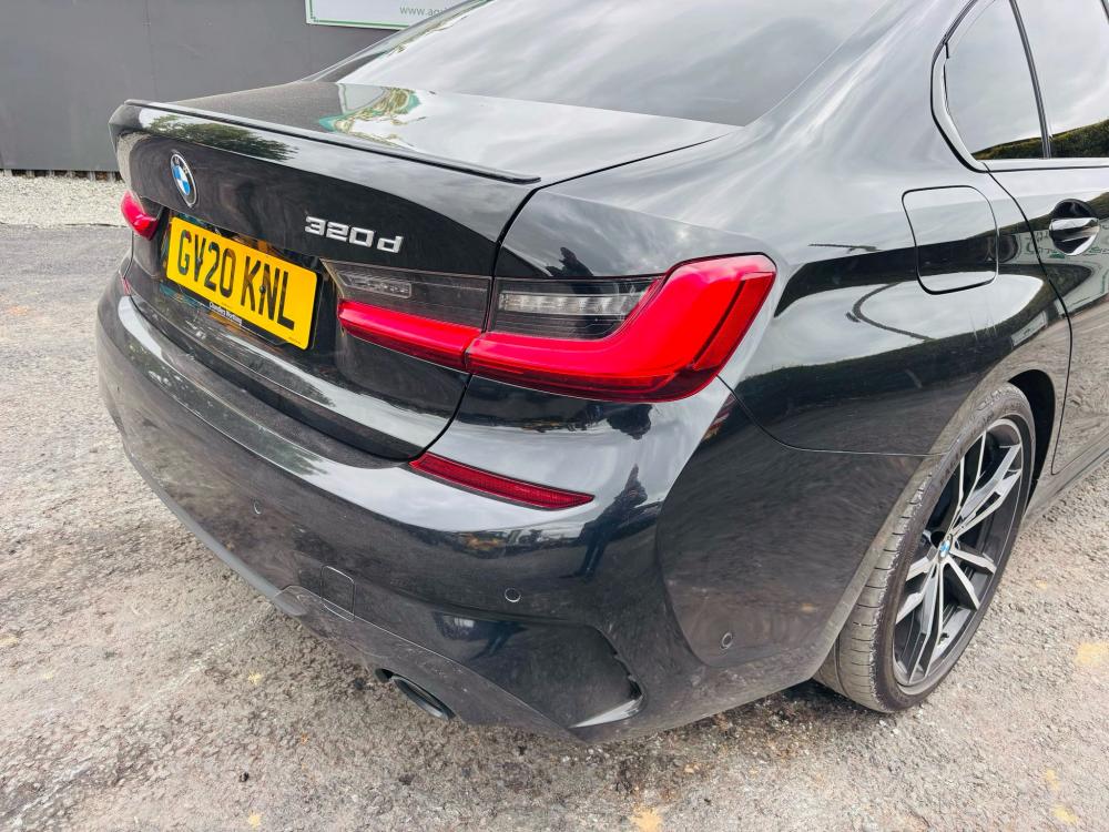 BMW 320D M SPORT 4 DOOR SALOON CAR*CAT-S*YEAR 2020*36199 MILES*VIDEO*
