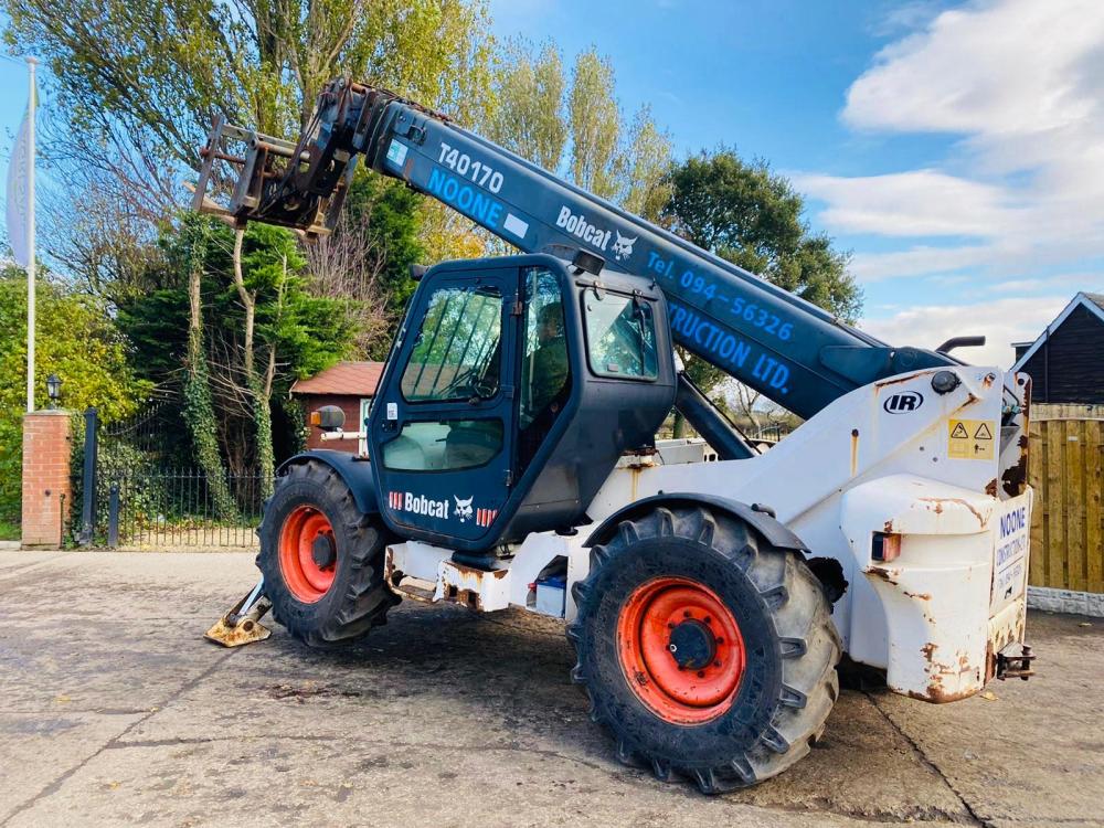 BOBCAT T40170 4WD TELEHANDLER C/W 17 METER REACH & JOYSTICK CONTROL