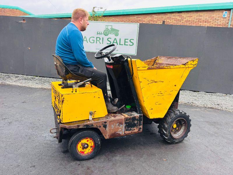 THWAITES 1 TONNE HIGH TIP DUMPER*VIDEO*